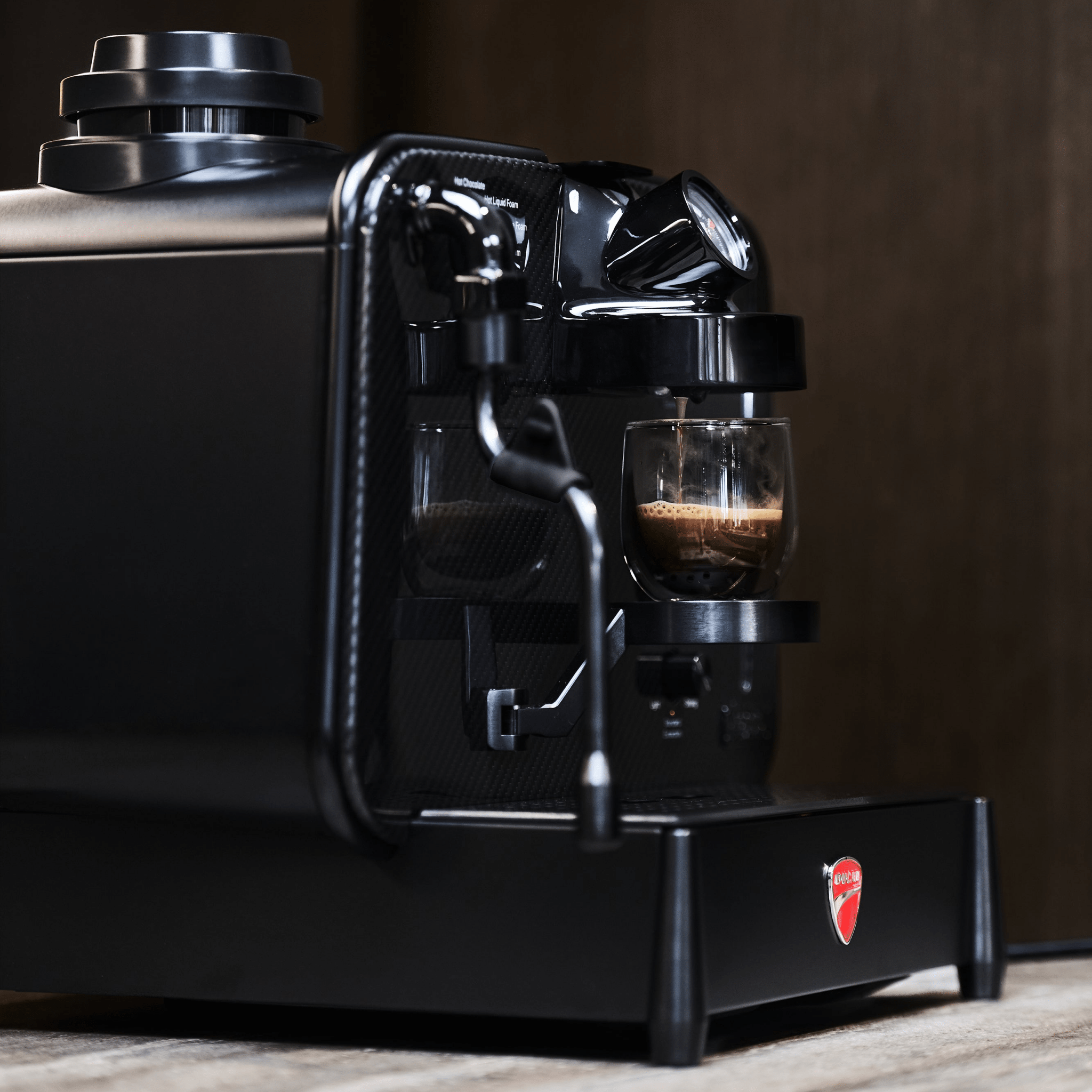 Barista M3 1926 Limited Edition Carbon Fiber by Ducati - premium capsule coffee machine