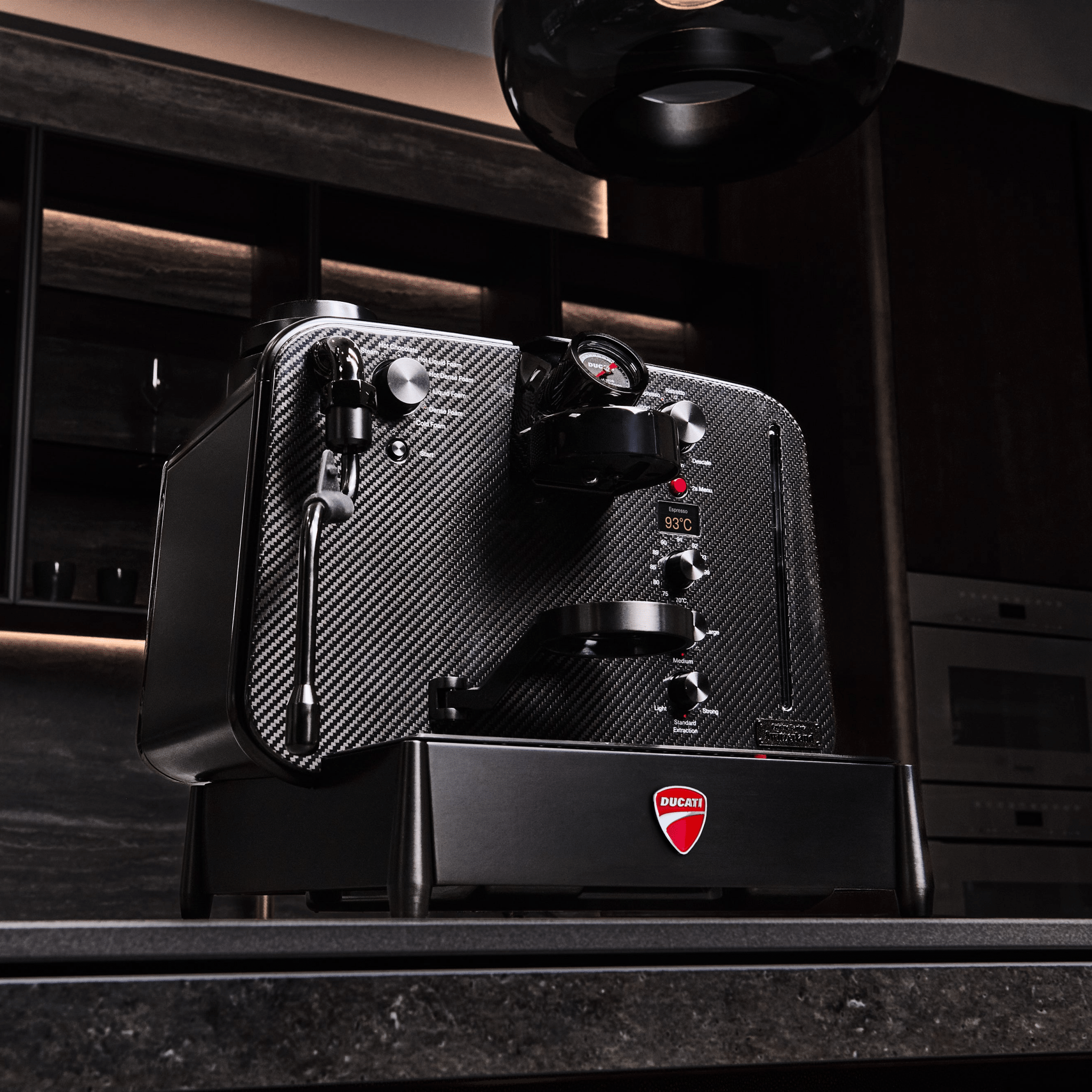 Barista M3 1926 Limited Edition Carbon Fiber by Ducati - premium capsule coffee machine