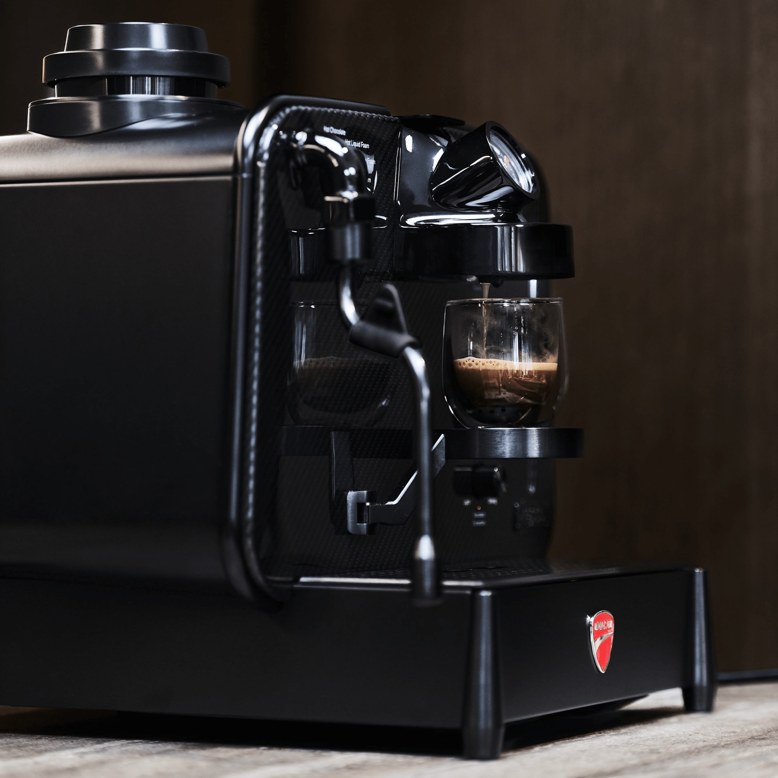 Barista M3 1926 Limited Edition Carbon Fiber by Ducati - premium capsule coffee machine